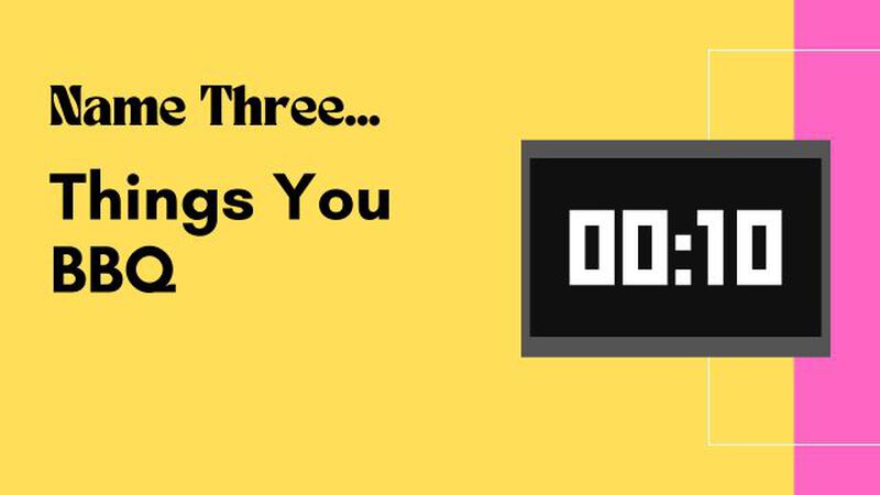 Name Three: Summer Edition